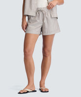 Women's Merino Linen Shorts