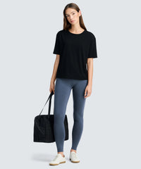 Women's Relaxed Merino Crew Neck T-Shirt