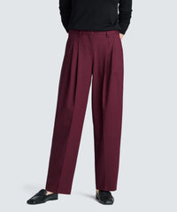 Women's Wide Leg Merino Travel Trouser