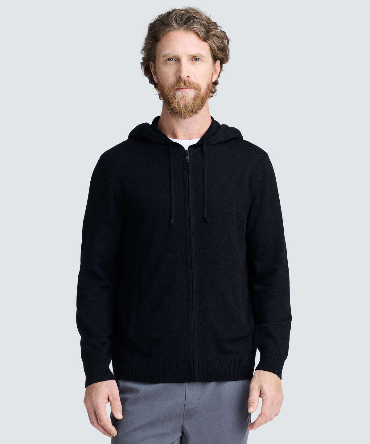 Men's Merino Knit Hoodie