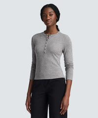Women's Merino Rib Henley