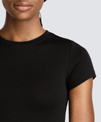 Women's Slim Merino Crew Neck T-Shirt
