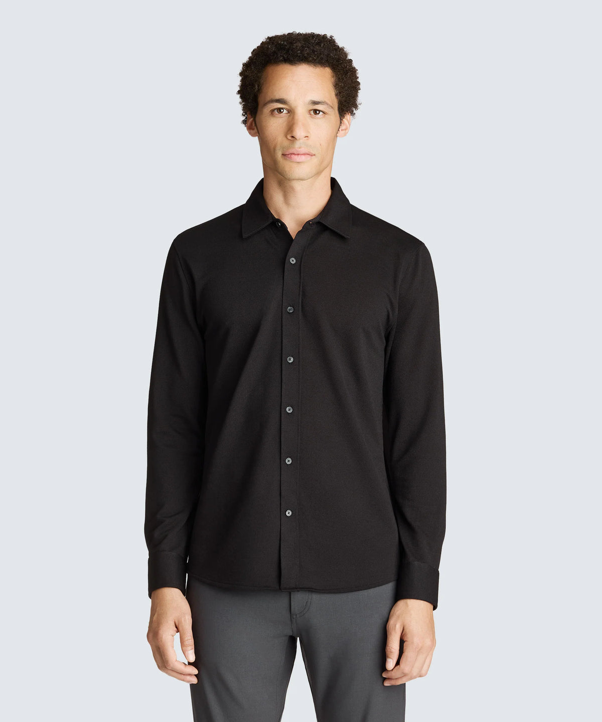 Men's Merino Button-Up